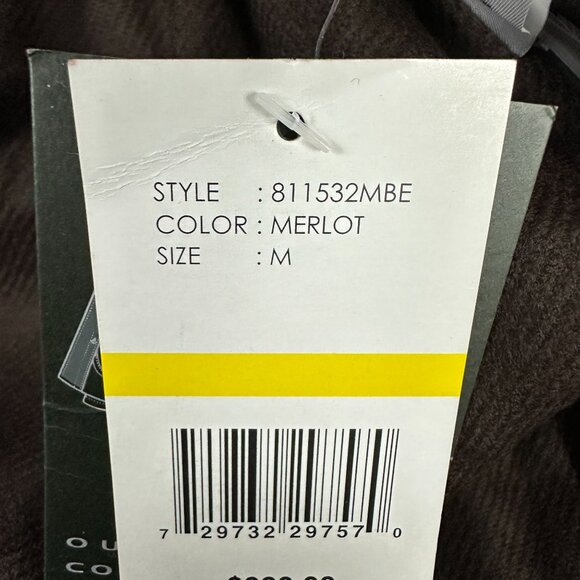 Gallery New York The Heritage Collection Womens Hooded Rain Jacket Size M - Picture 7 of 10